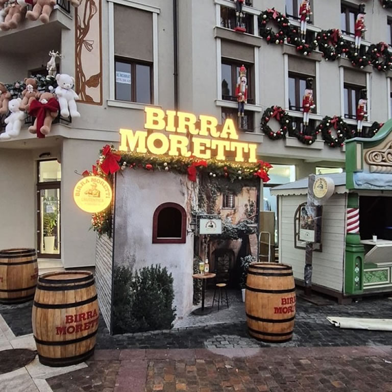 Birra Moretti - Târg Crăciun Craiova