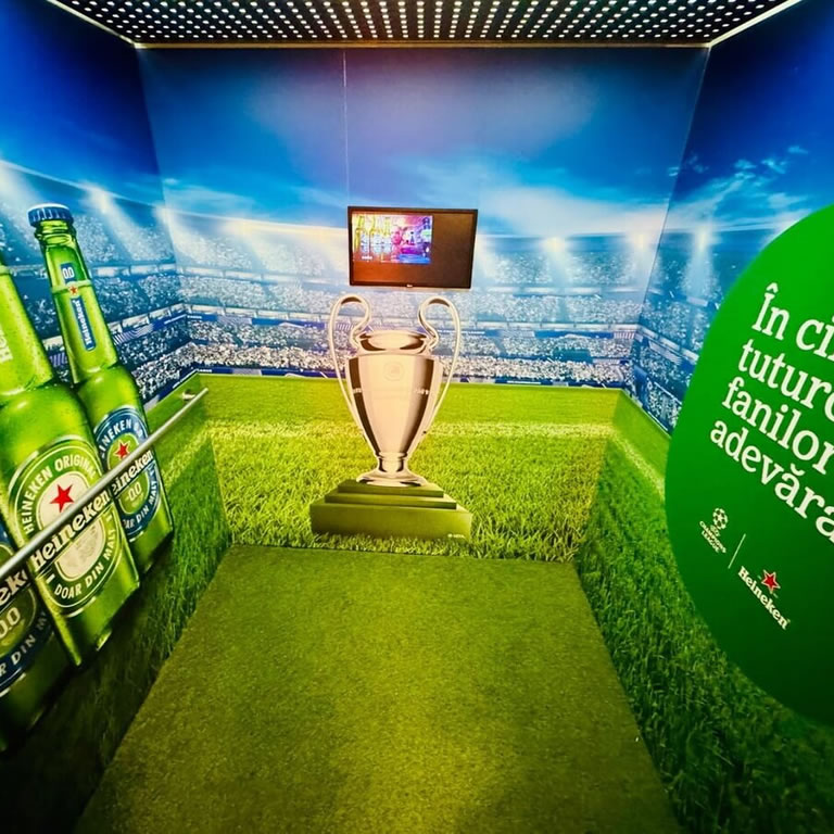 Heineken - UEFA Champions League - activare lifturi